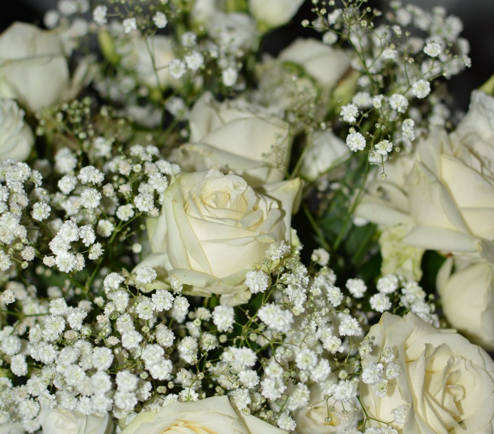 bouquet blanc